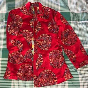 Vintage Traditional Asian Blazer